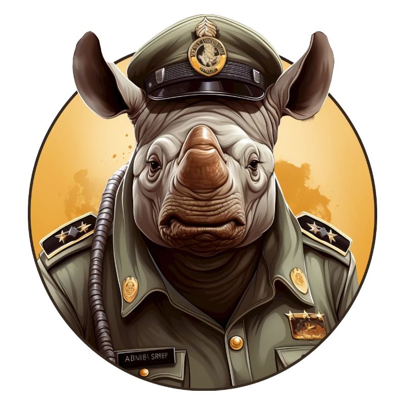 Nashorn Polizei