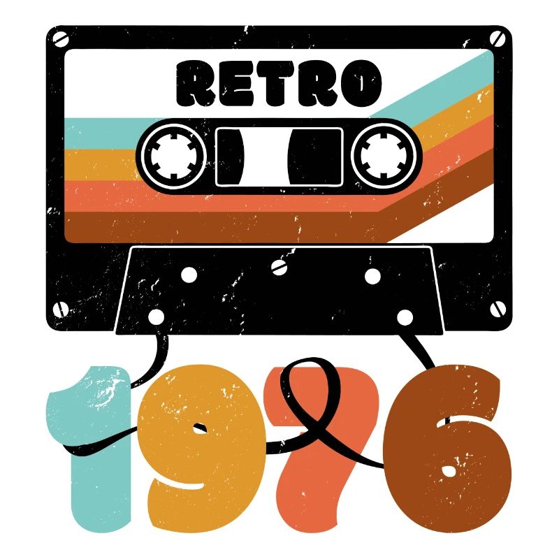 1976 Retro Musikkassette