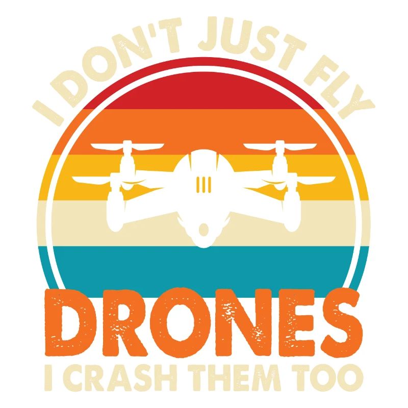 Je ne me contente pas de piloter des drones, je les écrase aussi