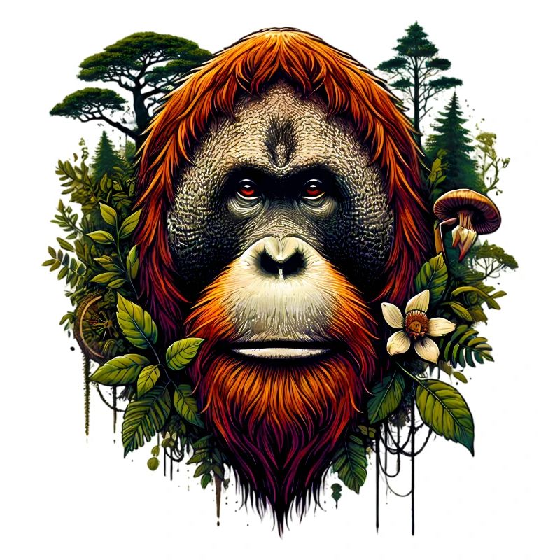 Orangutan Monkey Orangutan