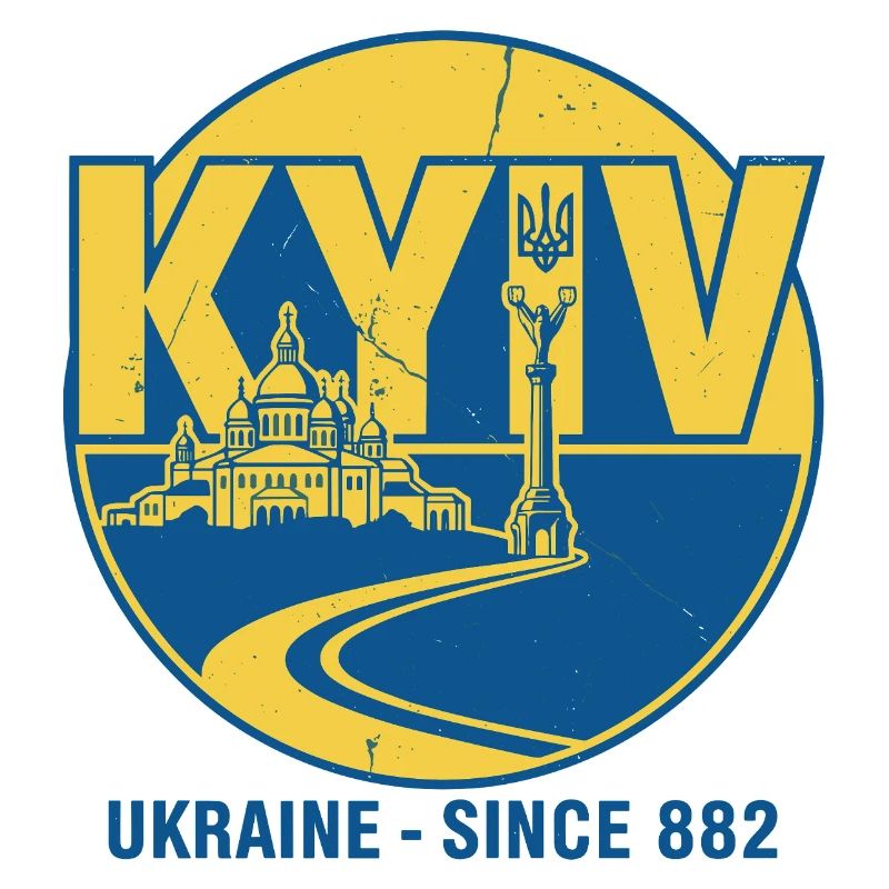 Design des ukrainischen Wahrzeichens