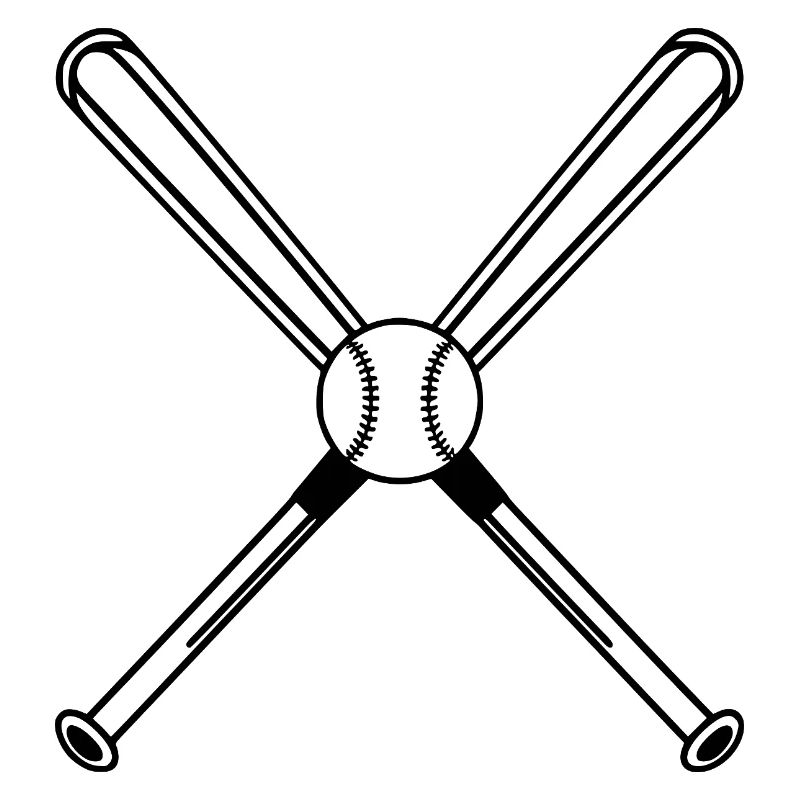Baseball-Illustration Baseball-Spieler