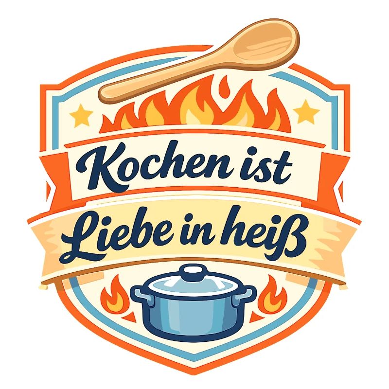 Küchenliebe im Flammenschild