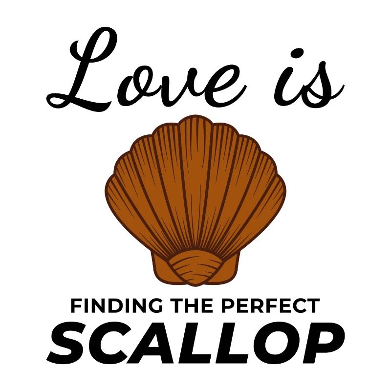 Scallop Seashells Collector Beachcomber Shellfish