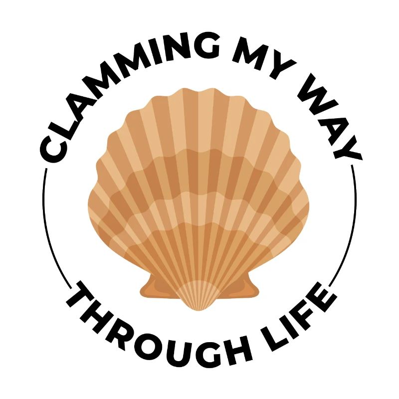 Clam Shell Seashells Collector Beachcomber Beach