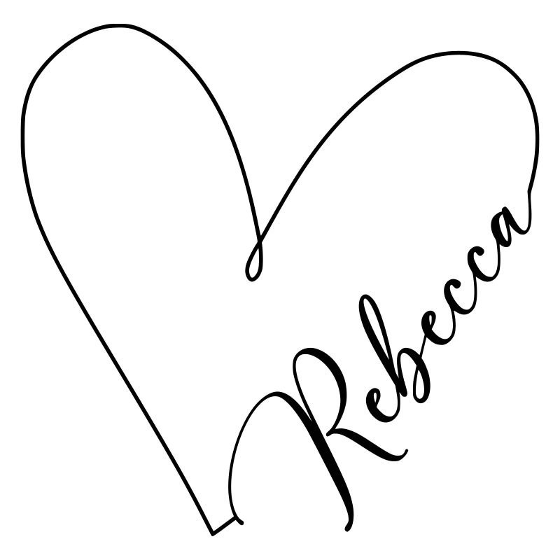 Rebecca Name Herzlinie