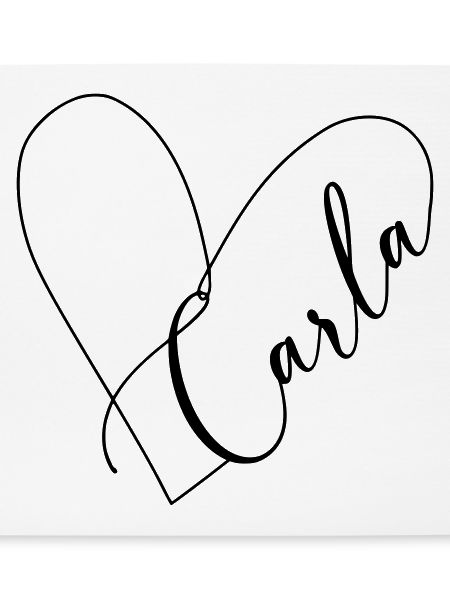 Carla Name Herzlinie