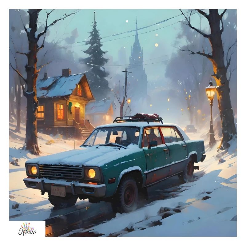Gemütlicher Winter-Roadtrip