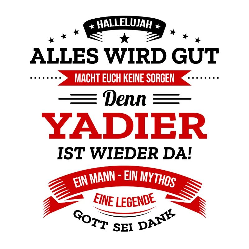 ALLES WIRD GUT, DIE LEGENDE YADIER IST DA