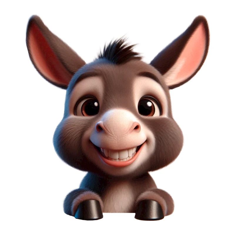 Bébé âne Esel Mule