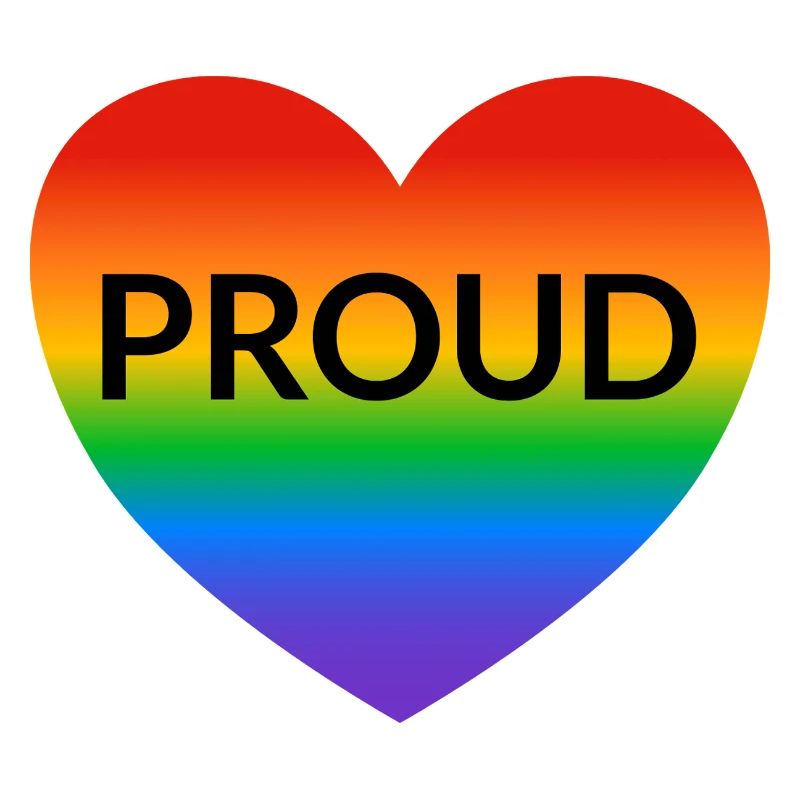 STOLZES Regenbogenherz