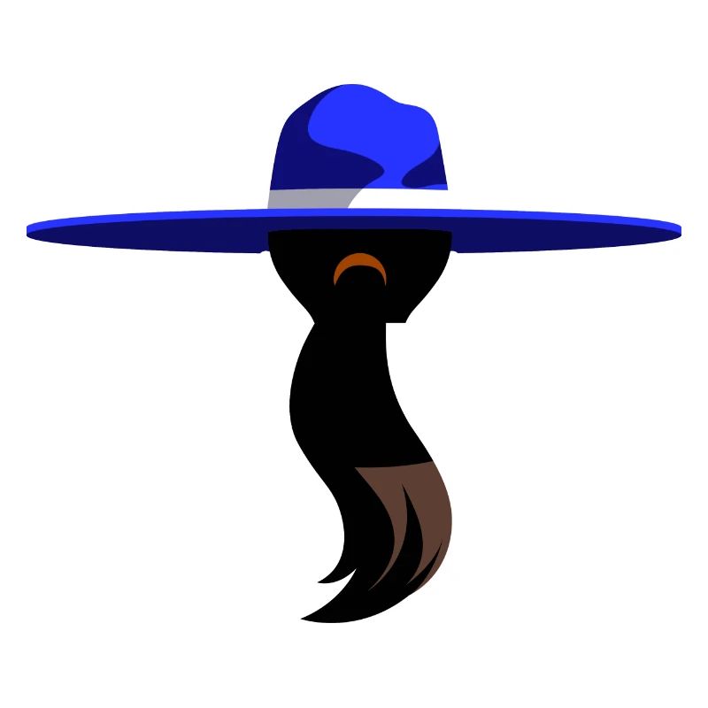 Frau mit Sombrero