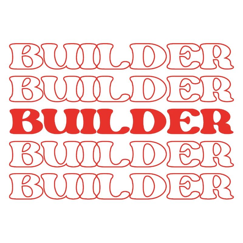 Builder Constructor Maker Carpenter Mason