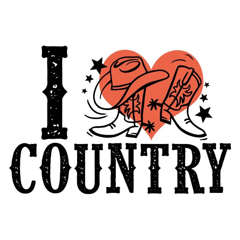 Ich mag Country-Musik