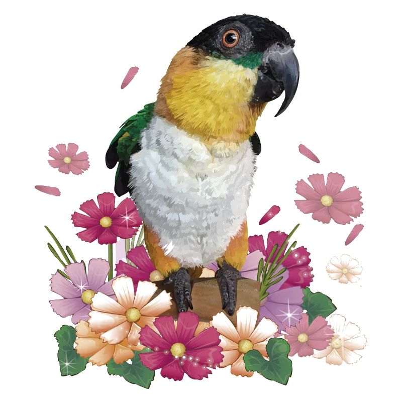 Der Schwarzkopf-Caique