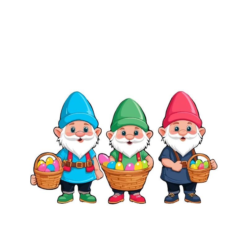 Easter Norse Gnome Easter Bunny Dwarfs