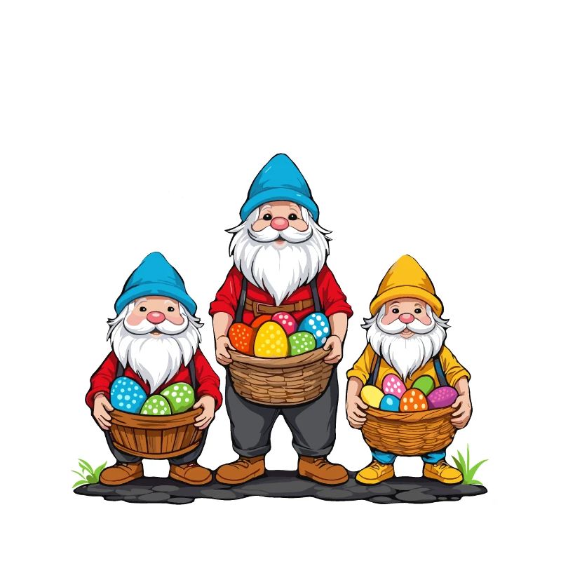 Easter Nordic Gnome Easter Bunny Funny