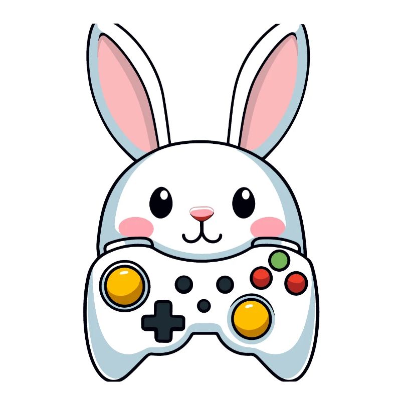 Easter Bunny Gamer Iconic Easter Gaming