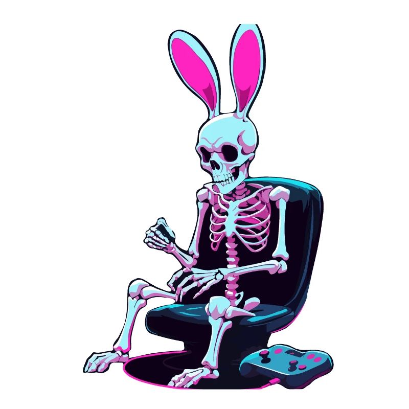Easter Bunny Gamer Iconic Easter Gaming
