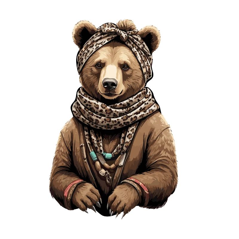 Lustiger Mama Bär Mutter Bärin Muttertag