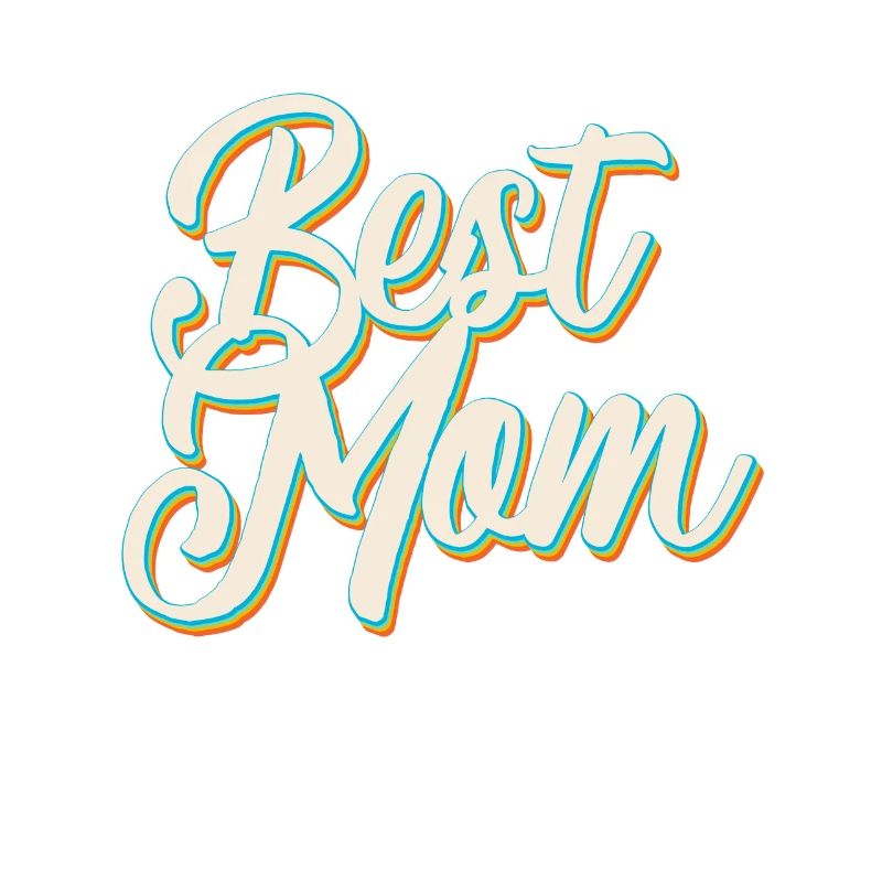 Beste Mom Stolze Mutter Muttertag Design
