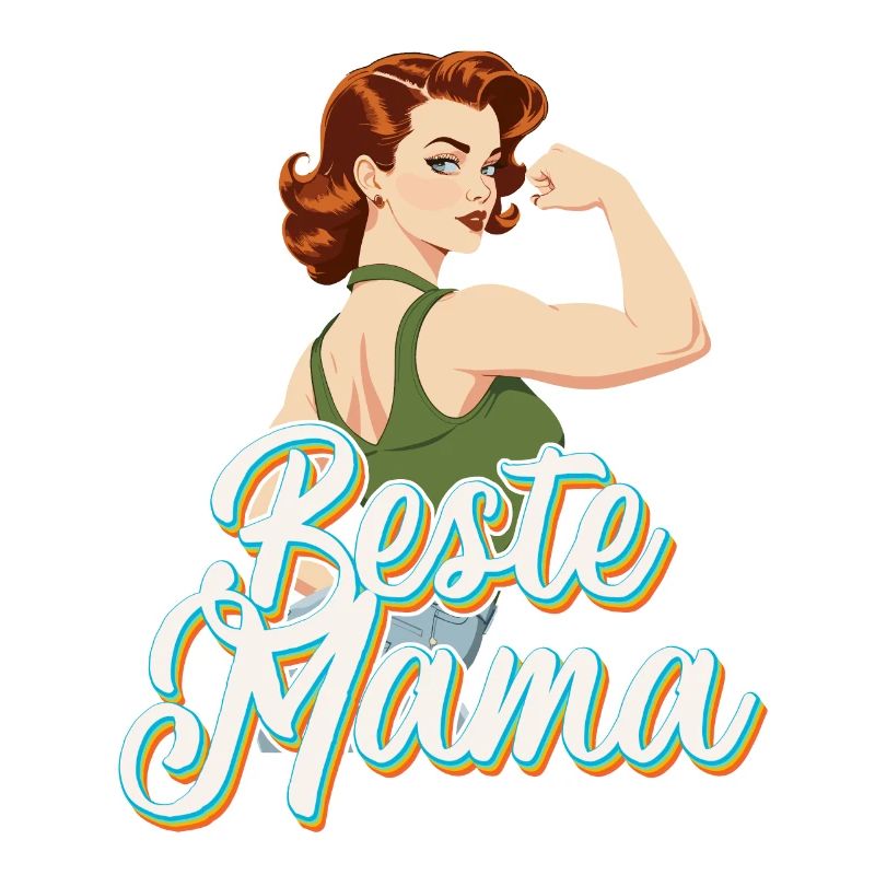 Beste Mama Stolze Mutter Muttertag Design