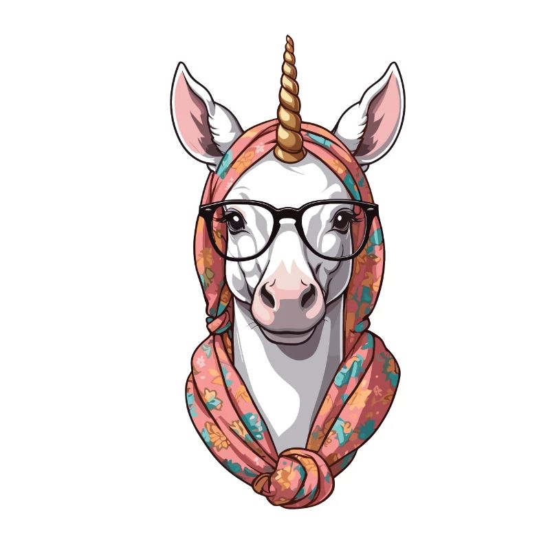 Ein Einhorn Mama Einhörner Liebende Mutter