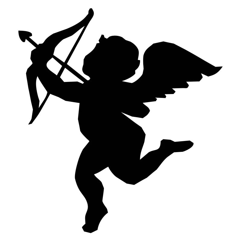 Engel mit Pfeil und Bogen 