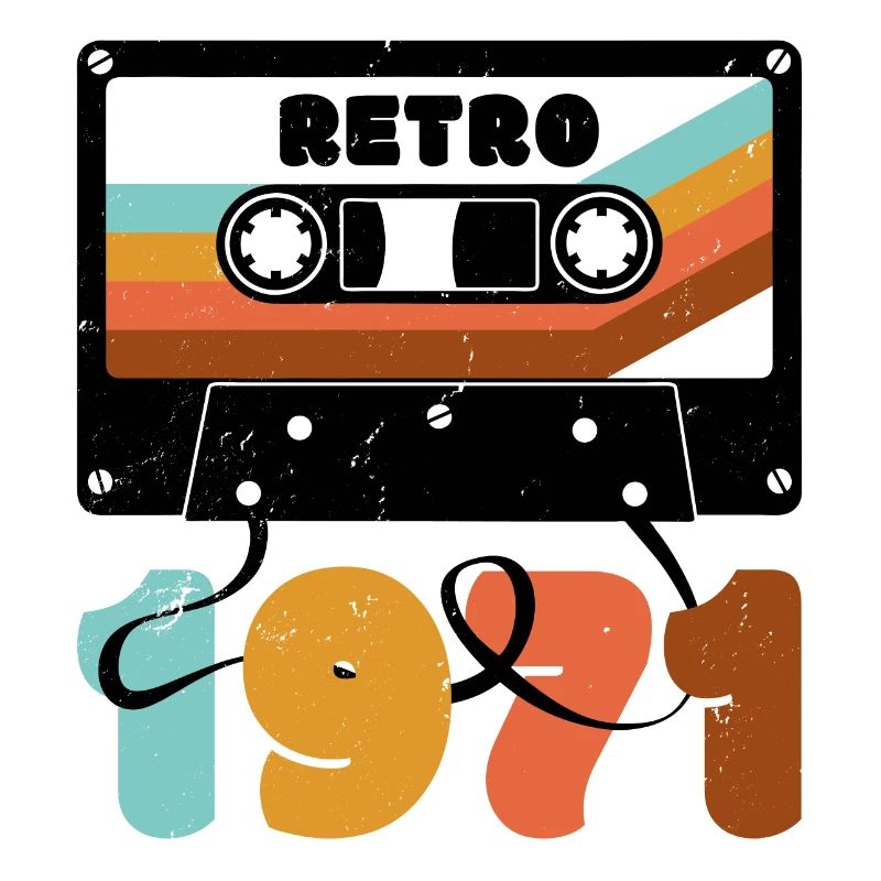 1971 Retro Musikkassette
