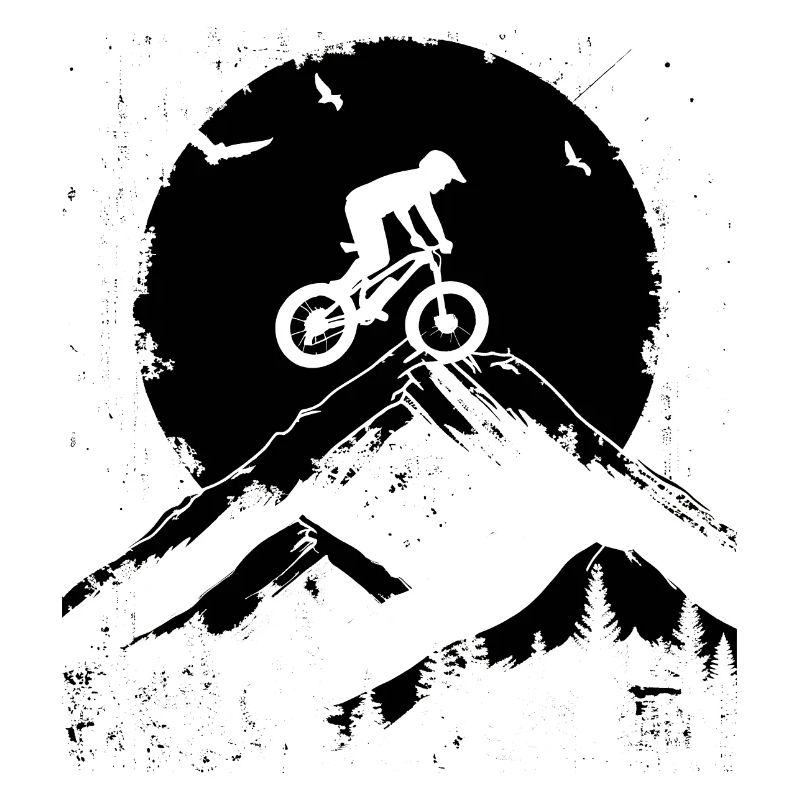Mountainbiking Radfahrer