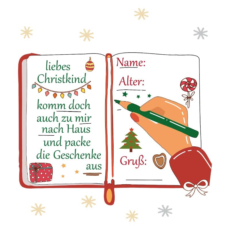 Wunschzettel Christkind 