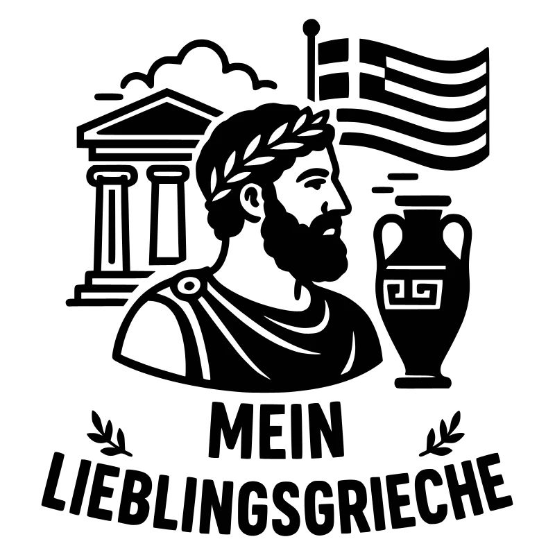 Lieblings Grieche Fanshirt