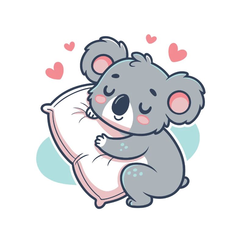 Koala Kuschel- und Herzkissen