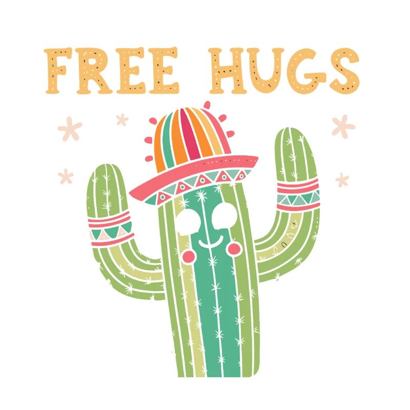 Cactus Happy Umarmungen kostenlos