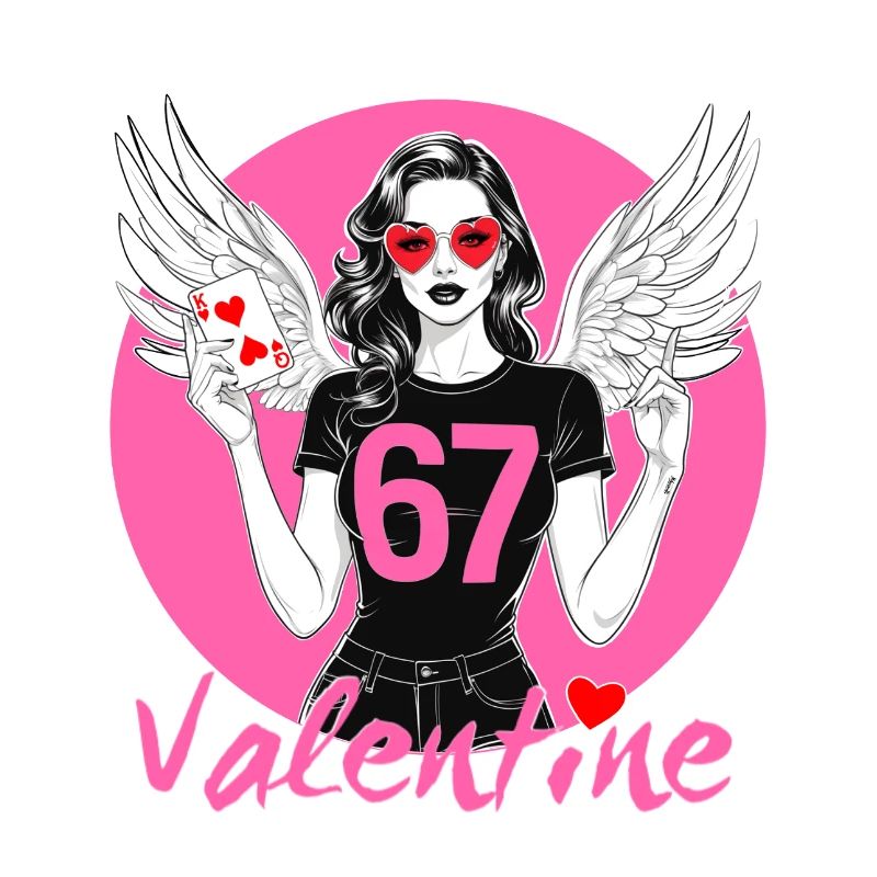 67 Valentine Flügelheldin
