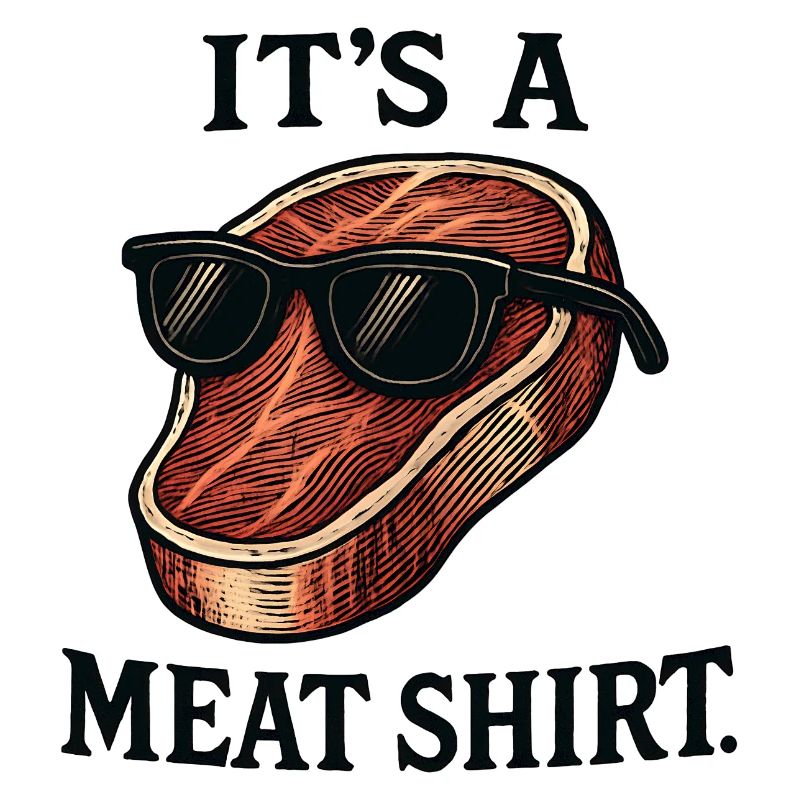Fleisch mit Sonnenbrille Shirt