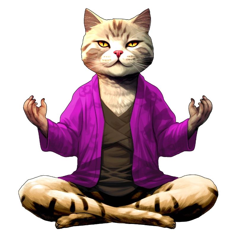 Katze Yogi