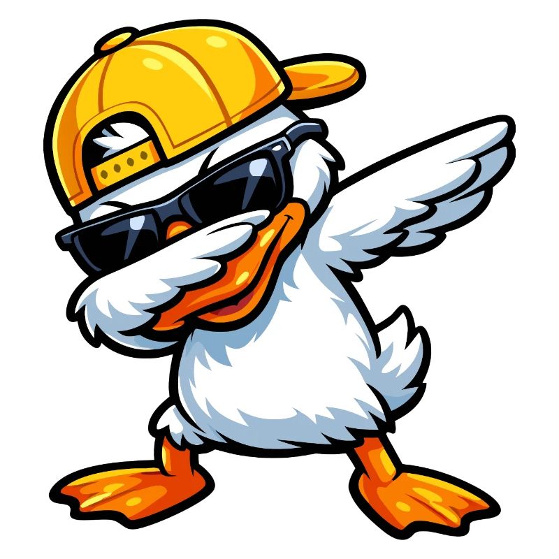 Dabbing Duck