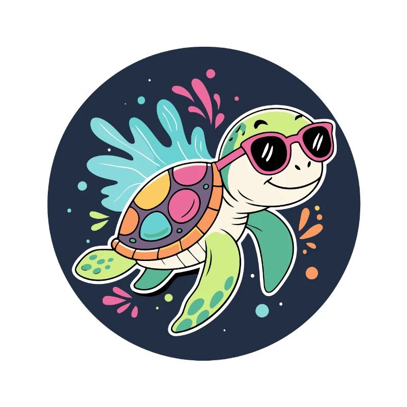 Solar Tropical Turtle