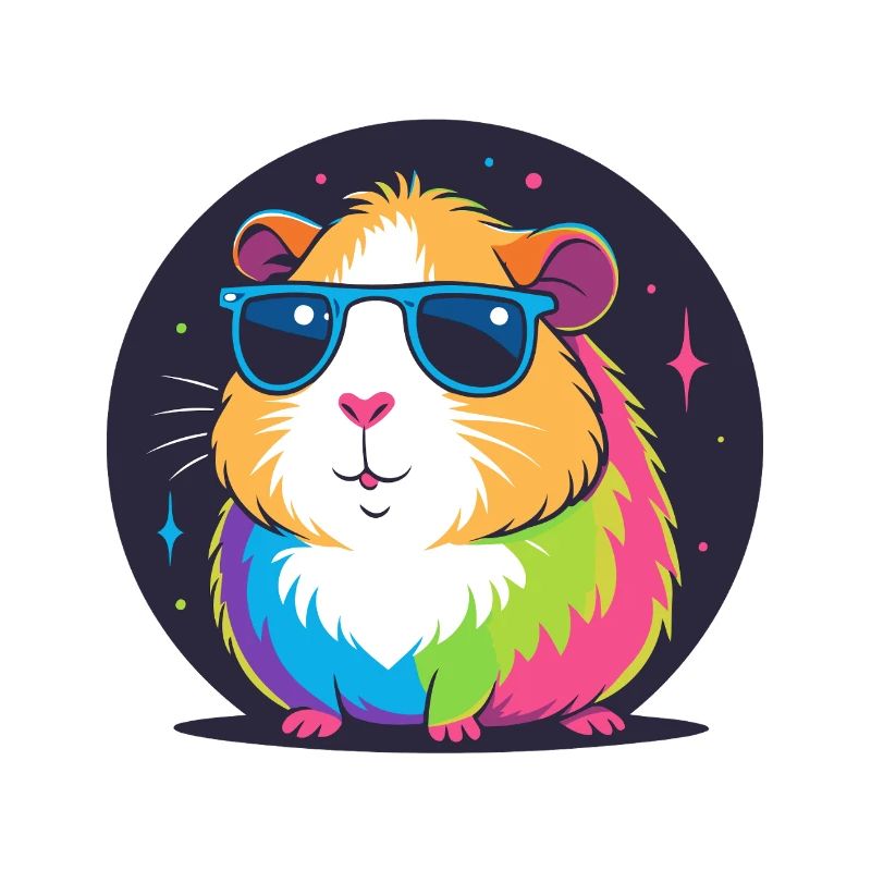 Regenbogenhamster-Sonnenbrille