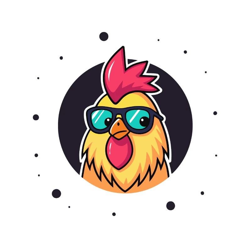Chic hen sunglasses