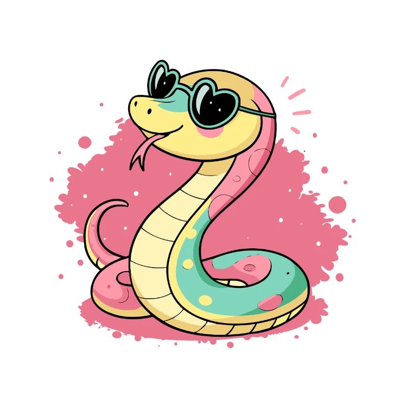 Pastel Cobra Rose Sonnenbrille