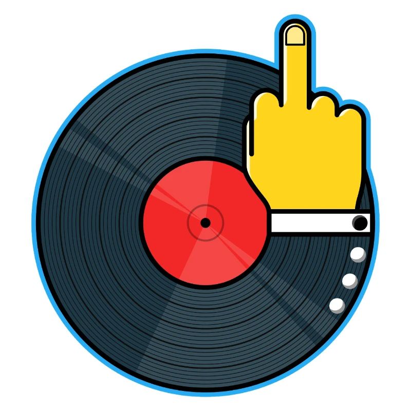Vinyl Album Hand