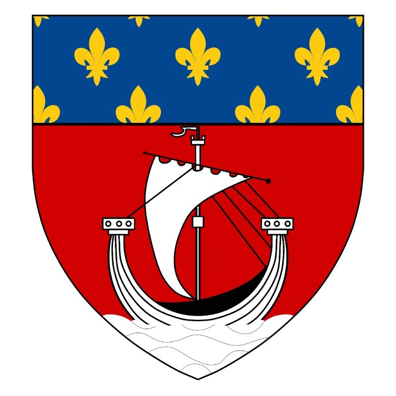 Heraldisches Wappen von Paris
