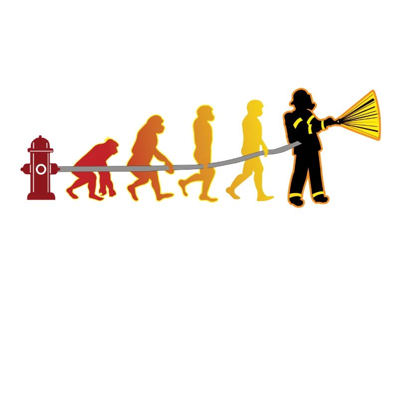 Garçon de cadeau de service d'incendie d'évolution