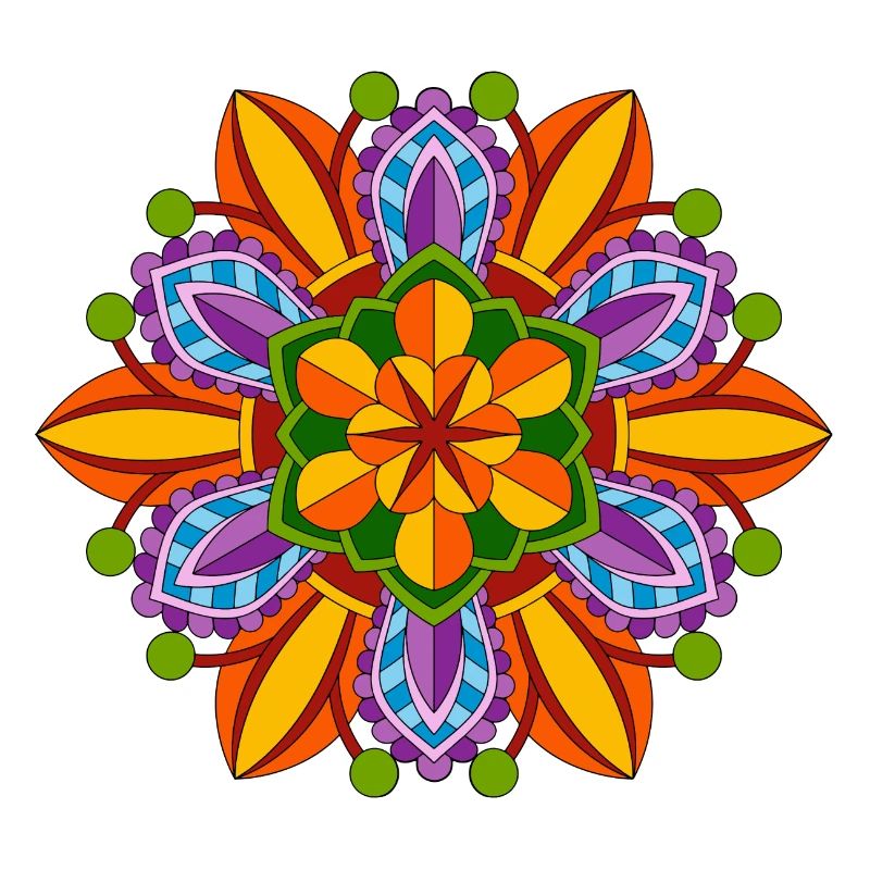 Mandala Meditation Art