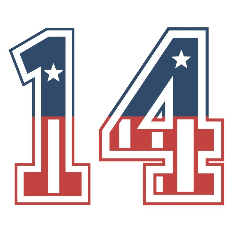 Nummer 14 USA