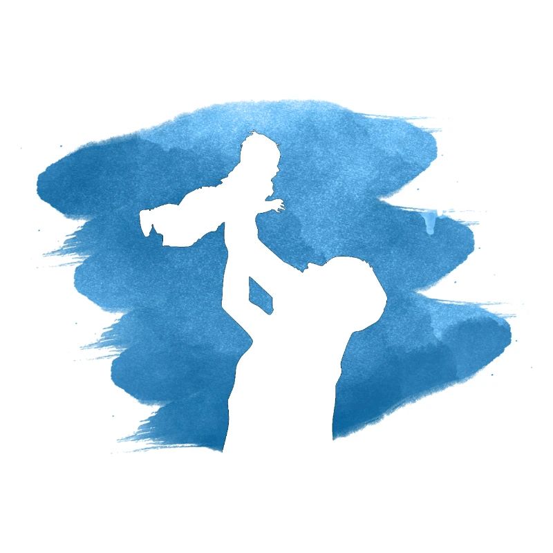 Vater und Tochter