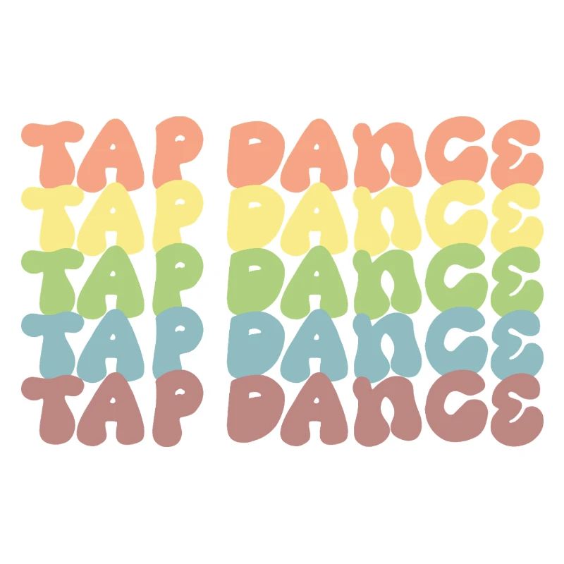 Regenbogen Tapdance Muster