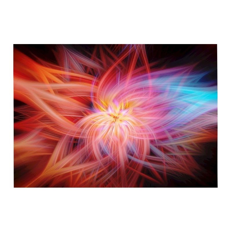 Twisted Light Fibers